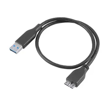 0,4 m USB 3.0 Moški Tip A, da Mikro B Kabel USB3.0 Podatki Razširitev SINHRONIZACIJA Za Zunanji Trdi Disk HDD Pretvornik Napajalnik Kabel