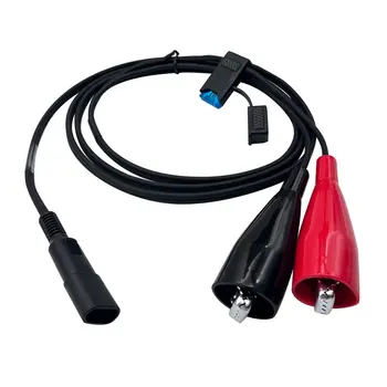 1,8 M PDL Radio Napajalni Kabel za trimble GNSS GPS A01916 RTK-GEODETSKE kabel 2 Pin + VAROVALKA + Aligator posnetki