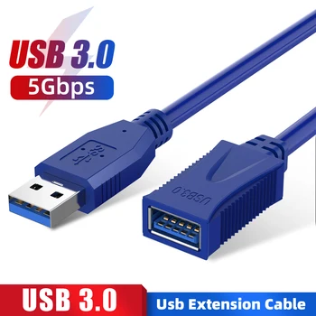 1,8 m USB Podaljšek USB 3.0 Kabel za Smart TV PS4 Xbox Eno SSD USB3.0 2.0 Podaljšek Podatkovni Kabel Mini USB Podaljšek