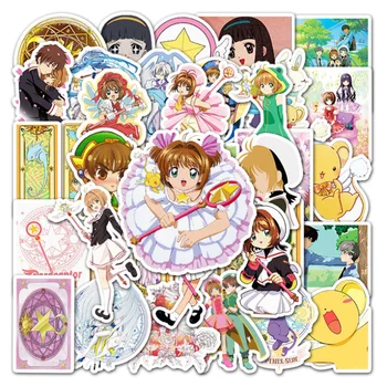 10/30/50PCS Cute Anime Risanke Različnih Sakura Grafiti Prtljage Zvezek, Priročnik Dekoracijo Nepremočljiva Nalepke Igrače Trgovina