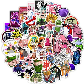 10/30/50pcs Srčkan Dragon Ball Anime Nalepke Risanka Nalepko Grafiti Telefon, Hladilnik Prenosnik Motocikel Nepremočljiva Grafiti Nalepka