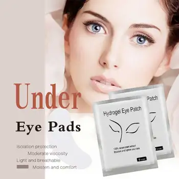 100 Parov Obliži za Izgradnjo Hydrogel EyePads Podaljšanje Trepalnic Gladko Brezplačno Pod Eye Gel Obliži Masko Make-Up Dobave