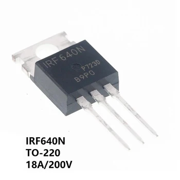10PCS IRF640N TO220 640 IRF640NPBF IRF640 TO-220 novega in izvirnega IC Chipset