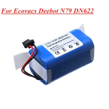 14.8 V 2800mAh Li-ionska baterija za Conga Odličnosti 990 Ecovacs Deebot N79 N79S DN622 Eufy Robovac 11 11S 12 15C 15S 35C