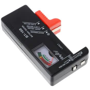 1pc Univerzalno BT-168 Digitalni Tester za Baterije Volt Checker Za AA AAA 9V Gumb Baterija Tester Napetosti Meter Orodja
