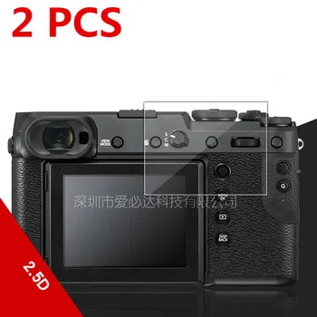 2 KOS 2.5 D fotoaparat Kaljeno Steklo LCD Screen Protector za Fujifilm GFX50R GFX50S X100V X100F XA20 XT4 X-H1