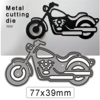 2020 NOVI Album Motocikel Oblika Modela, DIY Rezanje Papirja Umre Scrapbooking Plastično Mapo Reliefi