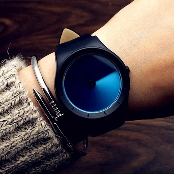 2021 Pravega Usnja nepremočljiva prihodnosti nov koncept barve watch plima moških plima ženske modni tabela divje pasu quartz uro darilo