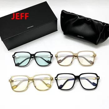 2022 Novo NEŽEN JEFF blagovne Znamke Eyawear Optična Očala Okvir Ženske Moški Pošast Acetat Branje Kratkovidnost Recept Očala