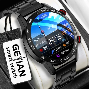 2023 Bluetooth Klic Pametno Gledati Moške AMOLED Zaslon za Šport Fitnes Watch Brezžično Polnjenje po Meri Izbiranje Luksuzni Smartwatch Za Xiaomi