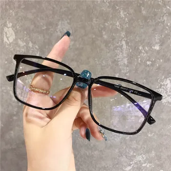2023 Kvadratnih Anti-Modra Svetloba Kratkovidnost Očala Klasična Moda Za Ženske Računalnik Recept Očala Okvir Letnik Moški Očala