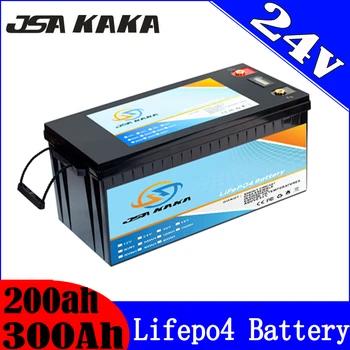 24V Baterija 24V 100Ah 200Ah 280Ah 300Ah LiFePo4 Baterije Litij Železo Fosfat Baterije, Za Kampiranje Golf Voziček Sončne