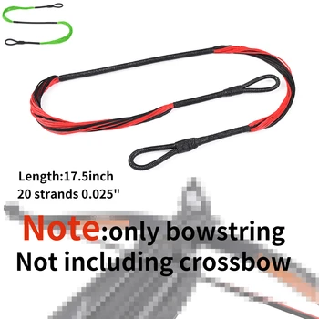 2pcs 445mm Lok, Samostrel String Dolžina 17.5 palca 20 pramenov 0.025