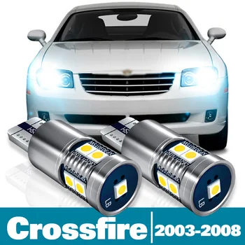 2pcs Parkiranje LED Luč Za Chrysler Crossfire Pribor 2003 2004 2005 2006 2007 2008 Potrditev Lučka