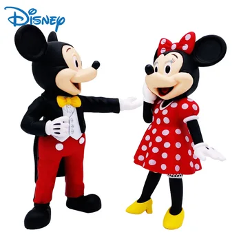 2pcs/Veliko Mickey Mouse Številke Dekoracijo Minnie Lutka Zbirateljske Figurice Kul Stvari, Darilo za Rojstni dan Dekle Igrače Za Otroke Vroče