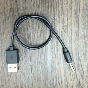 3.5 mm Moški AUX Audio Jack Vtič za USB 2.0 Pretvornik Kabel Kabel za Apple Ipod MP3 Audio Kabel Line