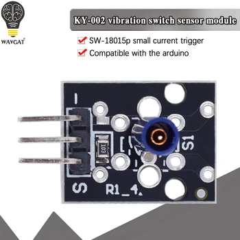 3pin KY-002 SW-18015P Blaženje Vibracij Stikalo Senzor Modul za arduino Diy Kit