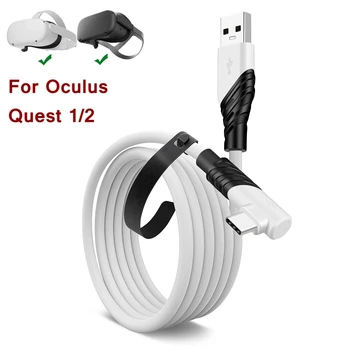 5 M/16 FT za Oculus Quest 2 Link Kabel PC Gaming VR Slušalke, Polnilnik, USB 3.0 s Prenosom Podatkov Kabla za Oculus Quest 2 Pribor