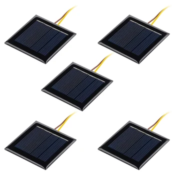 5Pcs Sončne Kapljic Plošča 100W 5Volt Polikristalni Solarni Odbor Kompleti Anti-deformacije Sončne Baterije Odbor QXNF