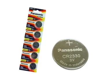5pcs/veliko Panasonic CR2330 CR 2330 3V Litijeva Gumb Baterija gumbaste Baterije Za Igrače Ure Budilke
