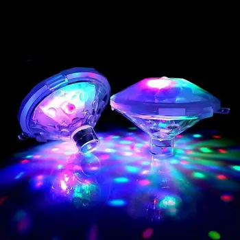 8 Vzorec Načinov RGB Podvodne Luči, ki Plava Bazen Luči Led Disco Akvarij Sij Svetlobe, Tuš, Bazen Ribnik Kopalnica