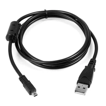 8PIN USB Polnilec za Sinhronizacijo Podatkov Kabel Kabel za Fotoaparat Sony Cybershot DSC-W800 W810 W830 W330 W710 s