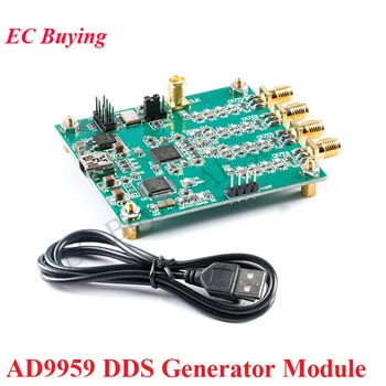 AD9959 RF Signal Generator 4 Kanali Modul DDS NA Pouk Serijske Proizvodnje Zamah Frekvenca AM Signal Generator Odbor