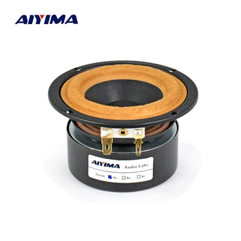 AIYIMA 1Pc 3-Palčni Avdio Prenosni Zvočnik 4 8 Ohm 20W Celoten Obseg Stereo Hi-fi Zvočnikov DIY za Domači Kino Bluetooth, združljiva