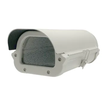 Aluminijeve Zlitine CCTV Kamera Ohišje IP66 Nepremočljiva Zunanji Nadzor Fotoaparata Ščit Ohišje s Čisto Vetrobransko steklo & Zaklepanje