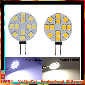 Avto Spremembe DIY LED Žarnice Žarnica G4 12V 5050 DC Razsvetljava, Luči, Žarometi, Krog Ploščo 12 LED 24 LED 180 stopinj kot Snopa