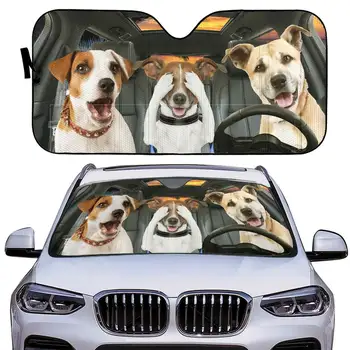Avto vetrobransko steklo, vizir Pokrov prednji okno vizir, da blokira UV žarke Ljubek pes Zložljive avto, dodatna oprema za zaščito pred soncem