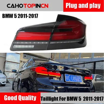 Avtomobilska dodatna Oprema Za BMW Serije 5 Rep Lučka F10 F18 528i 530i 535i 2011-2017 zadnje luči Dynaimc Obrnite Signala Skozi zadnje luči