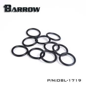 Barrow OD14mm Trdo Cev Black Silikonsko Tesnilo O-ring 10pcs/set Tekočine Hladilnik Sistem Dodatki za Vgradnjo Silikonsko Tesnilo Tesnilo