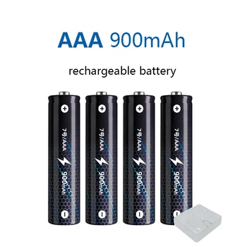Bateriji AAA, 1,2 V 900mAh Ni-MH bateriji AAA Polnilne Baterije 3A Aaa Nizke Self Praznjenje Baterije za Svetilko, Igrače,AAA Baterije