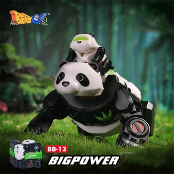 BeastBox Deformacije Roboti Preoblikovanje Živali, Igrače, Kocke Model Panda Big Dejanje Slika Jugetes Za Darila
