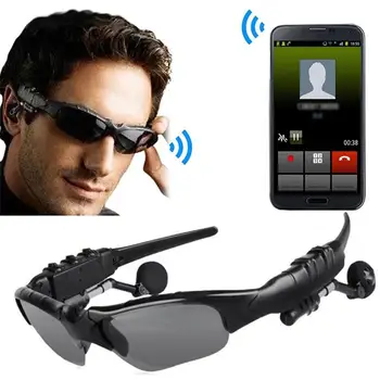 Bluetooth Očala Brezžične Stereo Slušalke Z Mikrofonom Polarizirana Sončna Očala Šumov Slušalke