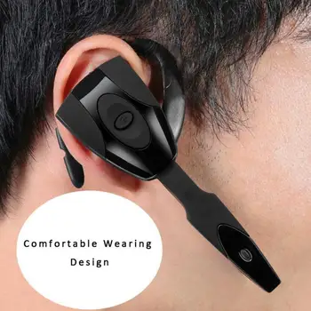 Brezžične Slušalke Poslovnih Slušalke Bluetooth-Združljive Slušalke Mikrofon Za Ponovno Polnjenje Pripravljenosti Vožnja Avtomobila Šport Prostoročno