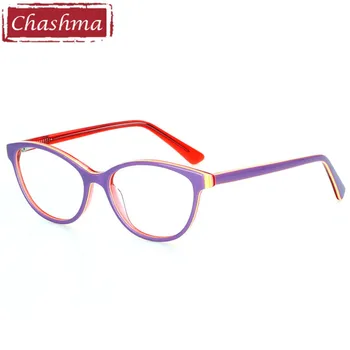Chashma Blagovne Znamke Acetat Materiala Otroci Očala Trend Stilsko Študent Recept Očala Okvir Otrok Optični Eye Glasses