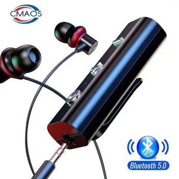CMAOS Brezžični vmesnik Bluetooth 5.0 Sprejemnik Za 3.5 mm Jack za Slušalke Bluetooth Aux Audio Glasba Oddajnik Za Slušalke