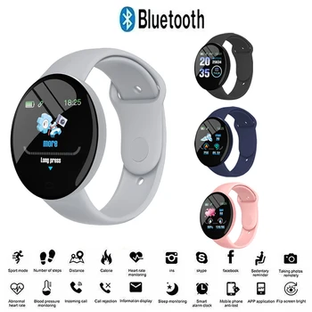 D18Pro Pametno Gledati za IOS/Android Moški Ženske Bluetooth Fitnes Tracker Sport Zapestnico, Srčni utrip, Krvni Tlak Otroci Smartwatch
