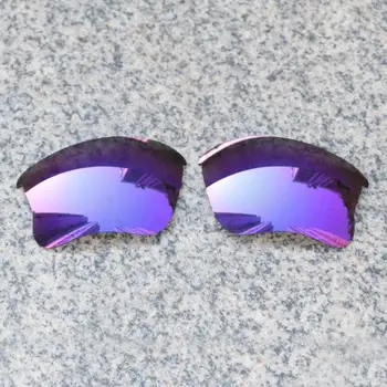 Debelo E. O. S Polarizirana Enhanced Zamenjava Leč za Oakley, Neprebojni Jopič XLJ sončna Očala - Vijolična Vijolična Polarizirana Ogledalo