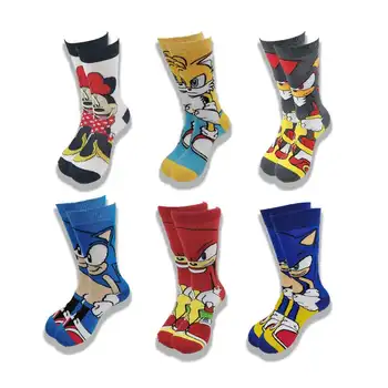 Disney ' s podobo Mickey Mouse je lepe in modne Nogavice za moške in ženske v cevi so ulični slog rolkanje nogavice