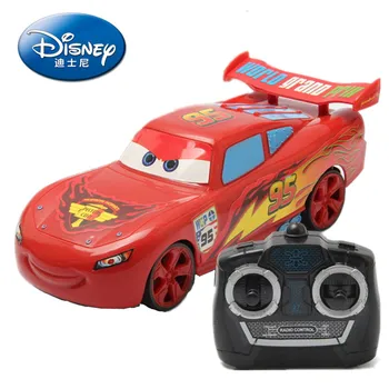 Disney Vroče Animacijo Pixar Cars 3 Električni Igrača Avto Strela Mcqueen Štiri Kanalni Daljinski Upravljalnik Avto Otroci Igrače Božično Darilo