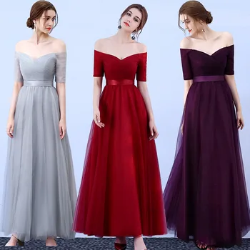 Dolgo Družice Obleko 2022 Nov Modni Stranki Poroka Obleke Plus Velikosti haljo Formalna obleka za Maturantski ples