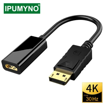 DP Za HDMI je Združljiv Kabel 4K Moški-Ženska PC DisplayPort Mini Projektor TV Projetor Spremljanje Televizijskih 1.4 Za Hp Prenosnik