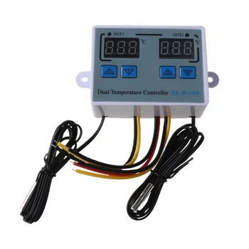 Dvojni Digitalni Termostat Temperaturni Regulator za Industrijske Opreme