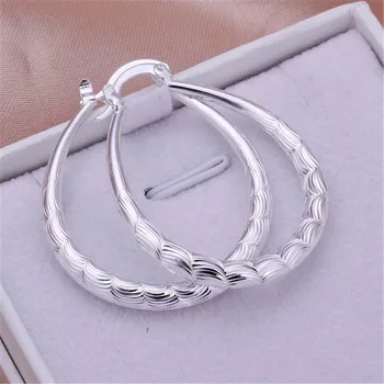 E295 Valentine nove tovarne neposredno srebrne barve nakit preprost čar ženske Uhane Jewely ženske lady ljubek lepo čare
