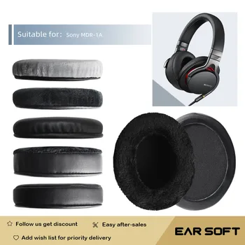 Earsoft Zamenjava Uho Blazine Blazine za Sony MDR-1A Slušalke Slušalke Earmuff Primeru Rokav Dodatki