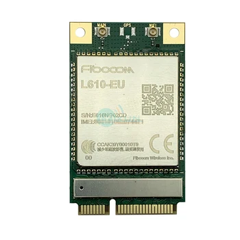 Fibocom L610 L610-EU LTE Cat1 mini pcie modul Europe LTE-FDD band B1/B3/B7/B8/B20/B28 GSM 900/1800MHz glavne antene wifi