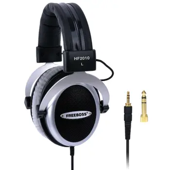 FREEBOSS HF2010 Hi-Fi Slušalke polodprti Nad uho 3.5 6.3 plug Nastavljiv in lahka teža glavo hi-fi slušalke slušalke